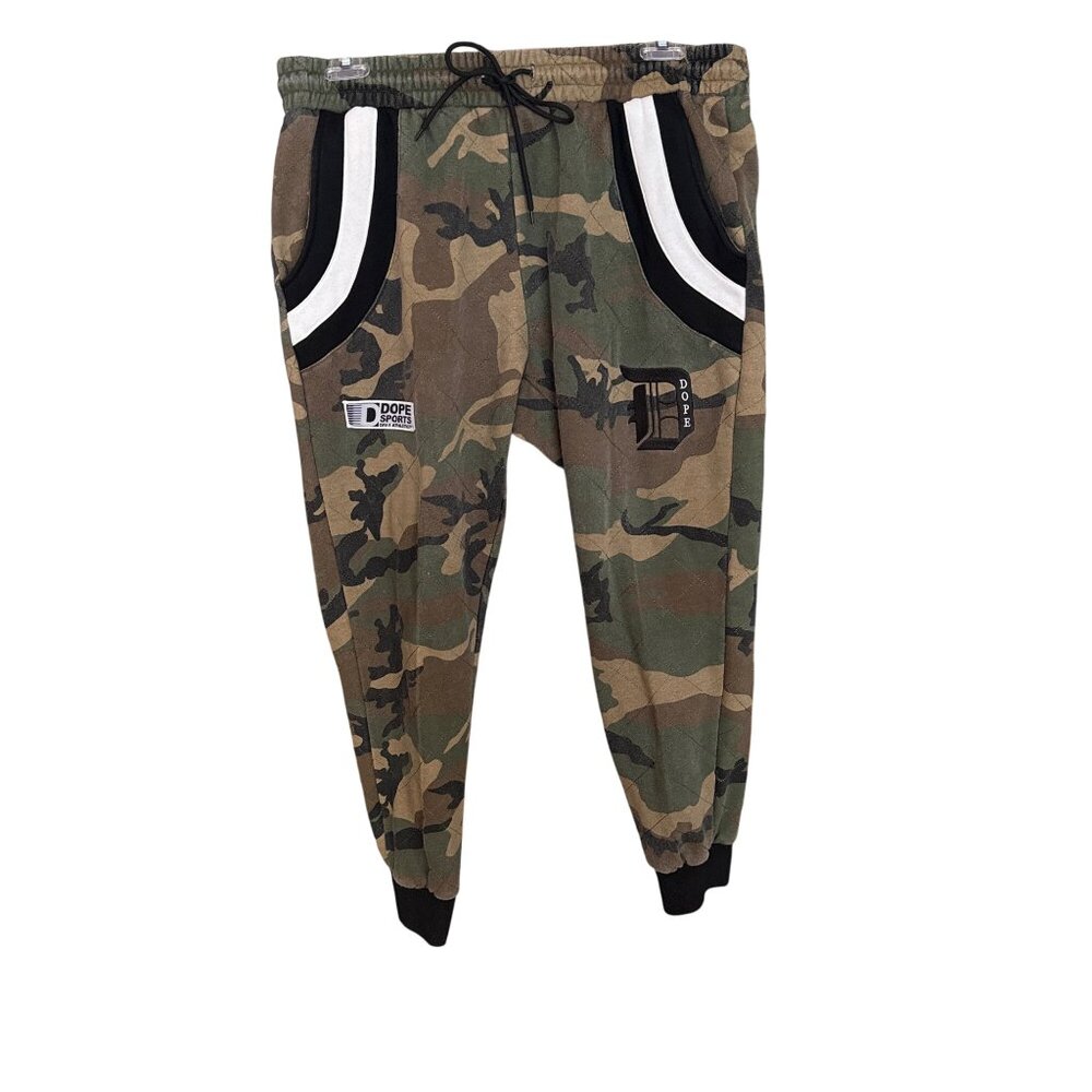 Dope Camo Jogger Sweatpants XL